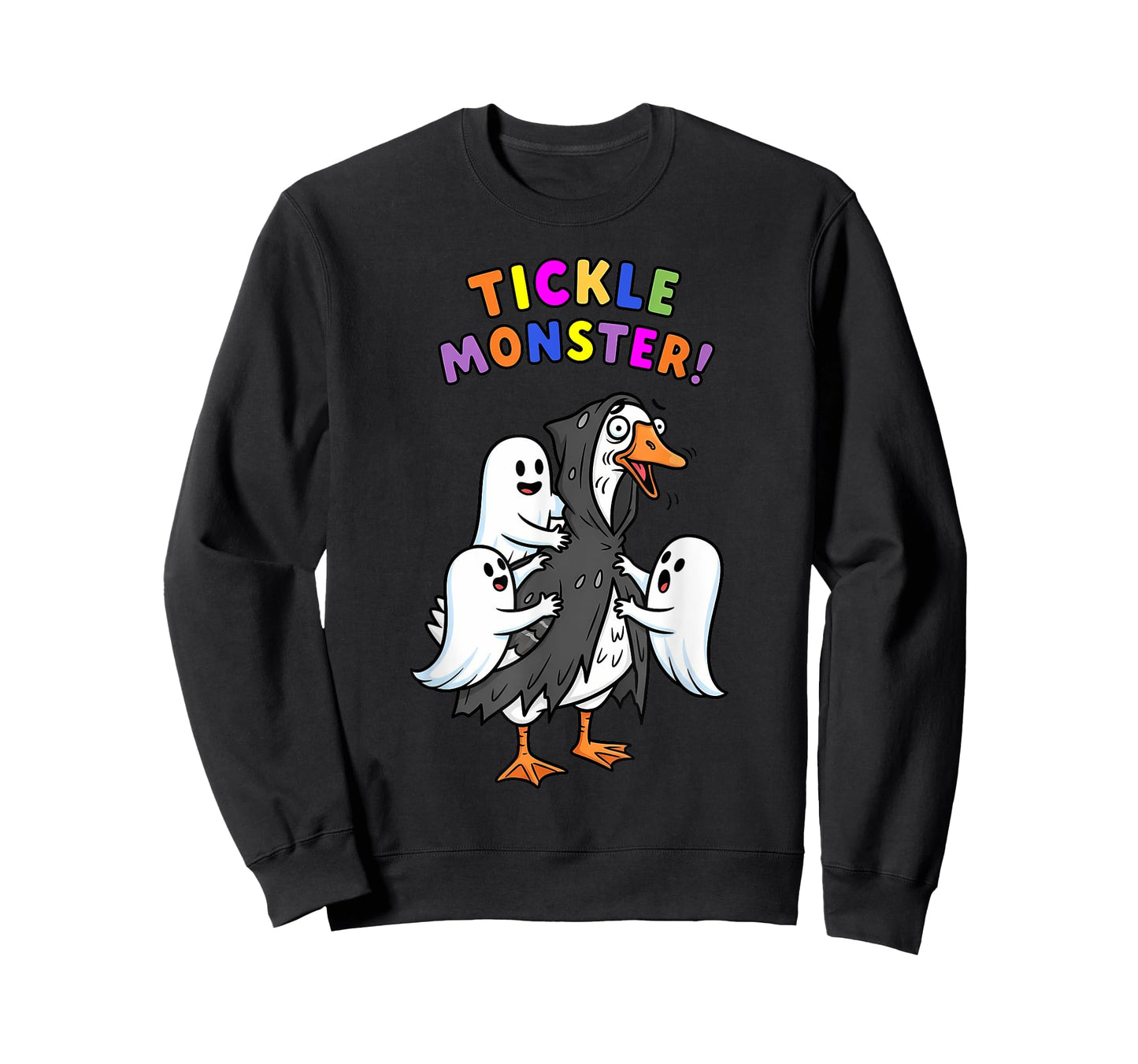Tickle Monster Funny Silly Goose Halloween Costume for Kids T-Shirt