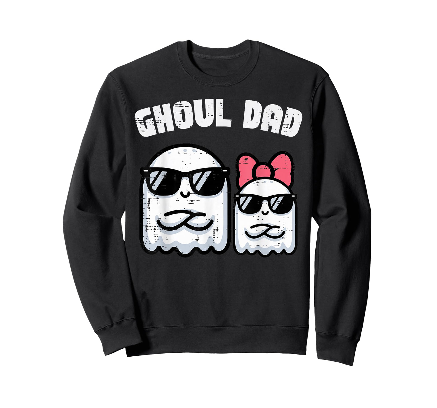 Halloween Ghosts Ghoul Dad Daddy Papa Father Costume Men T-Shirt