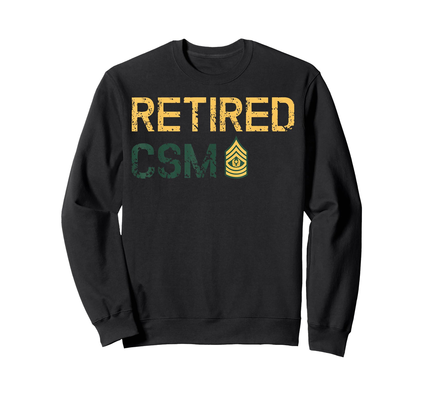 Retired Command Sergeant Major CSM Patriot freedom T-Shirt