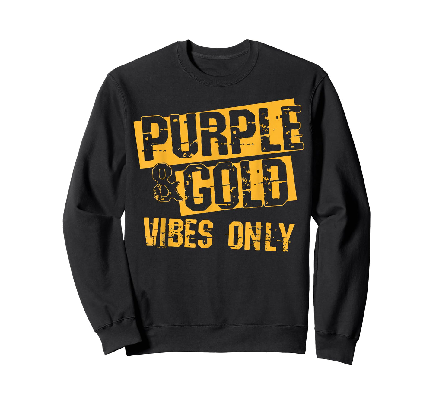 Purple & Gold Game Day Group Shirt for High School Football T-Shirt