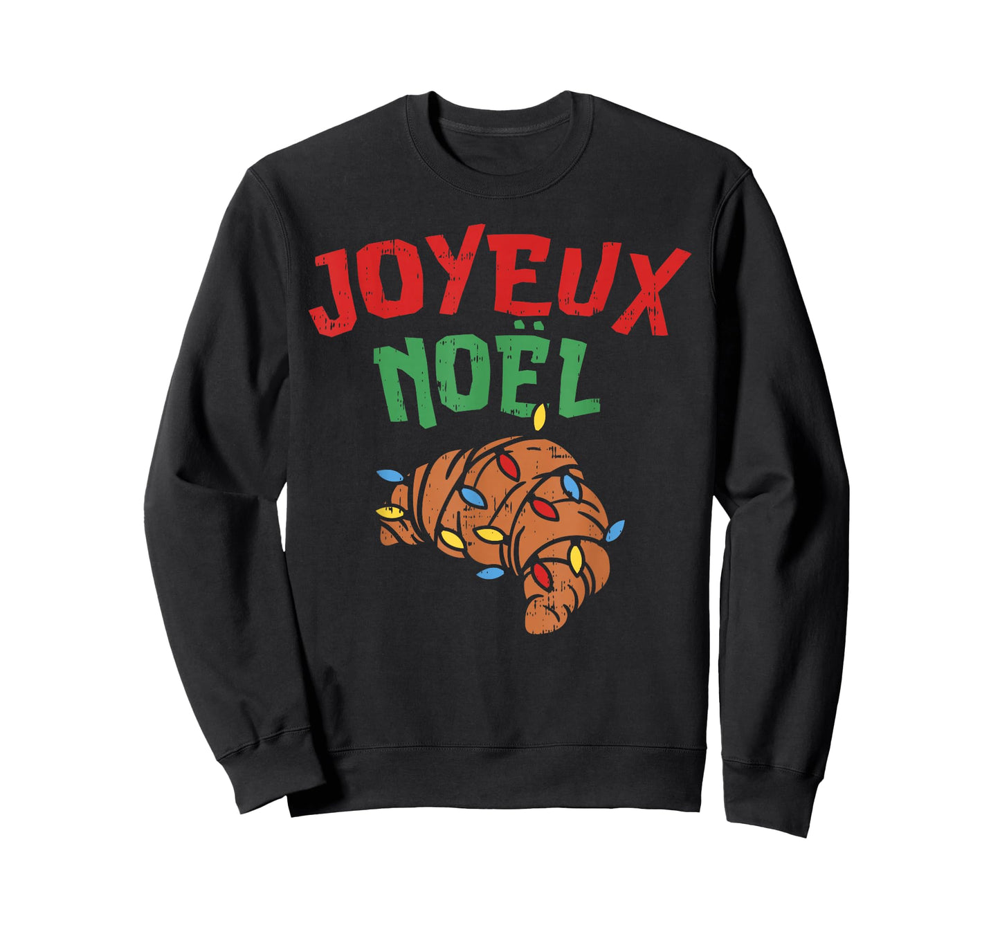 Joyeux Noel Croissant Shirt French France Christmas Gift T-Shirt