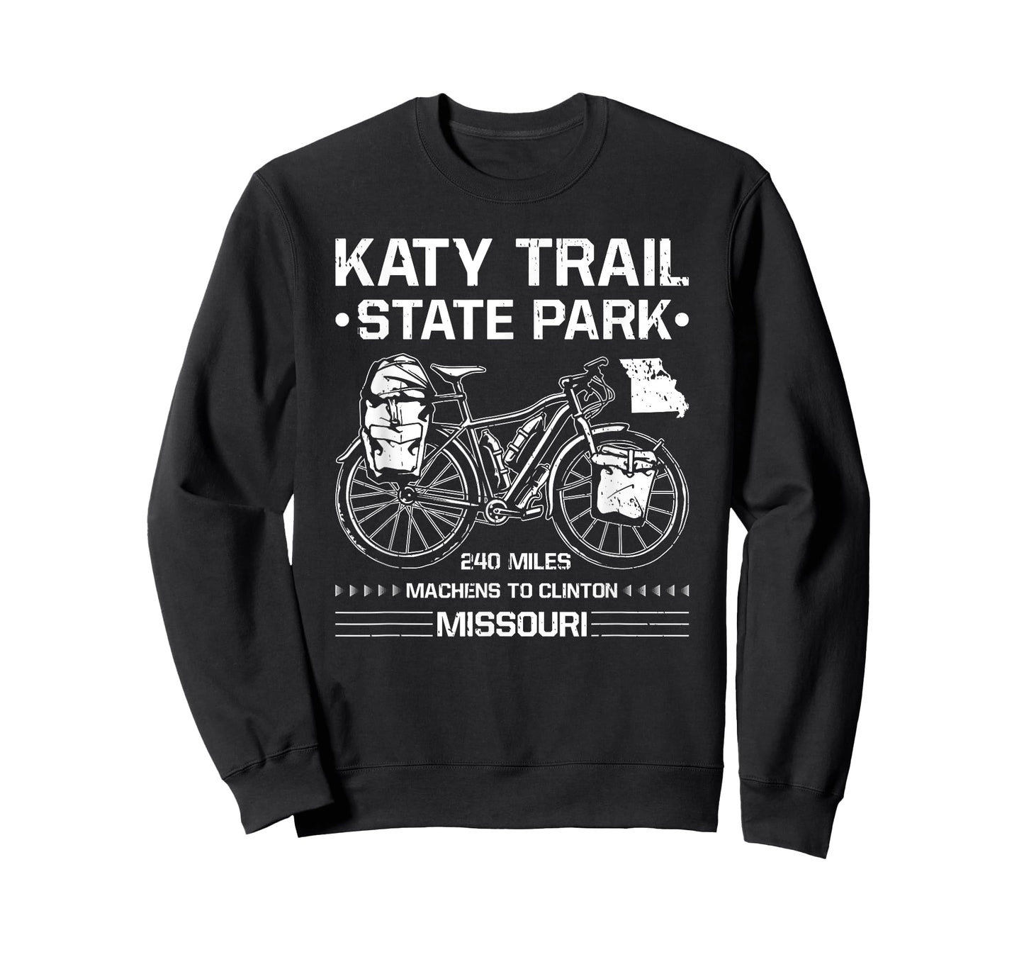 Katy Trail State Park Missouri Cycling Hiking Bike Midwest T-Shirt