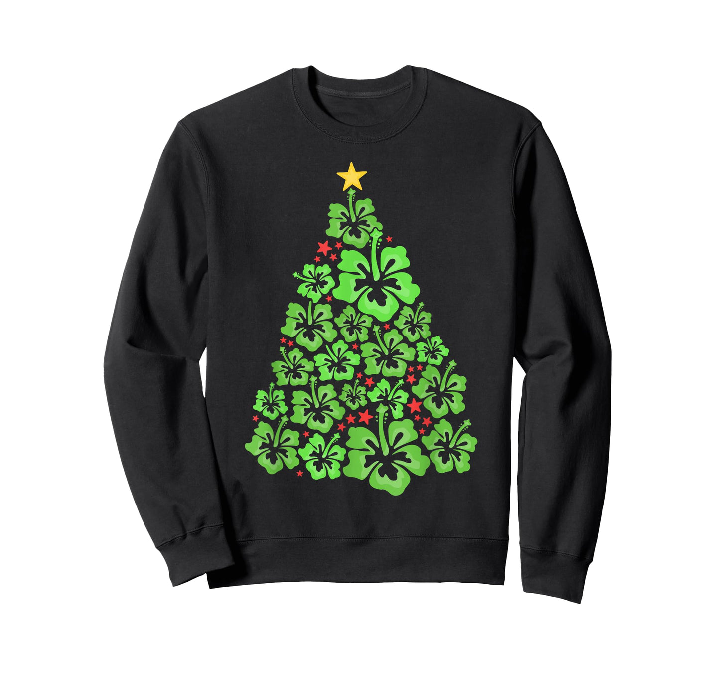 Hawaiian Christmas Tree Mele Kalikimaka Flower Hawaii T-Shirt