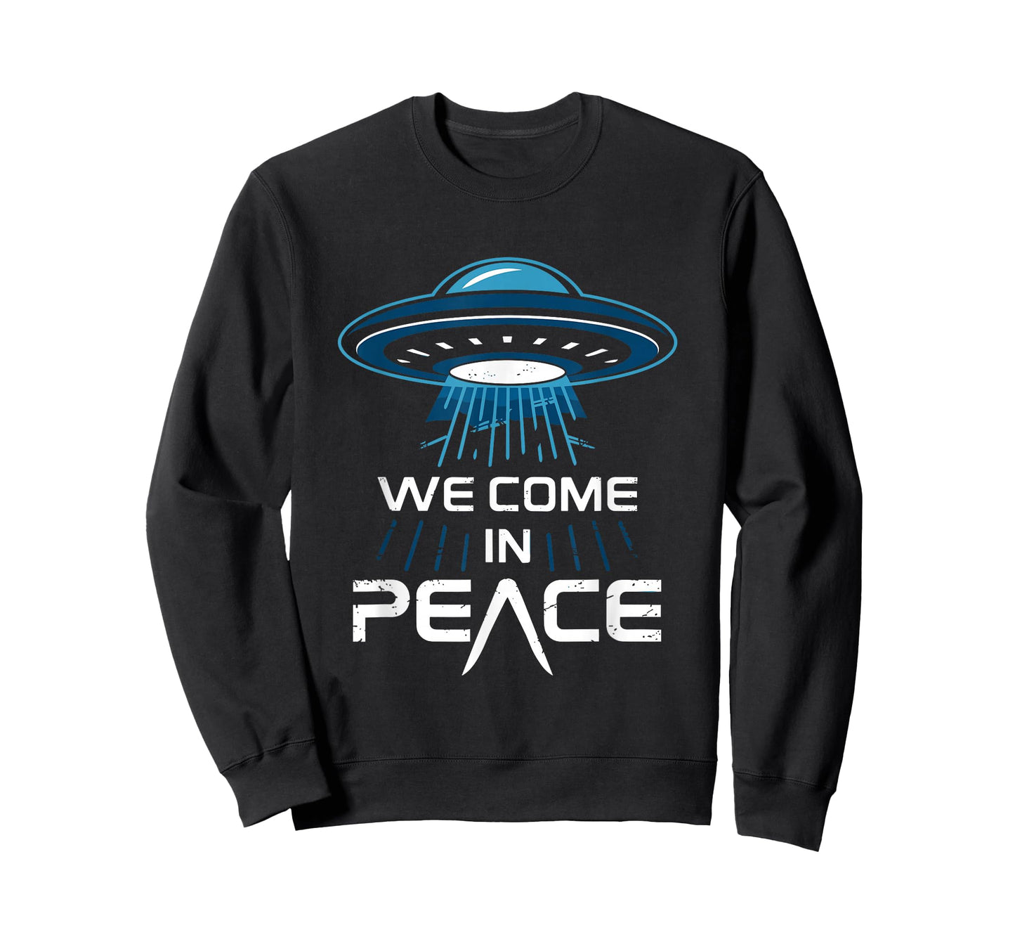 Alien Encounter for Space Enthusiasts We Come in Peace T-Shirt
