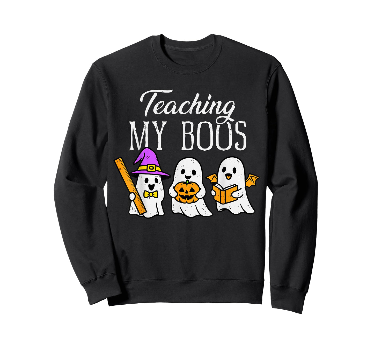 Teaching My Boos Ghost Teacher Halloween Spooky Educator T-Shirt
