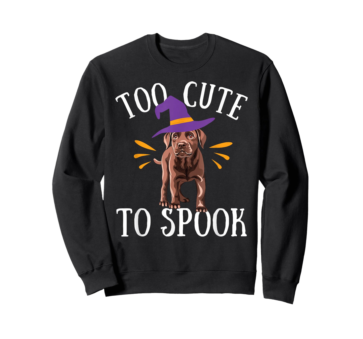 Chocolate Lab Cute Funny Halloween Dog Costume Labrador Men Women Kids T-Shirt