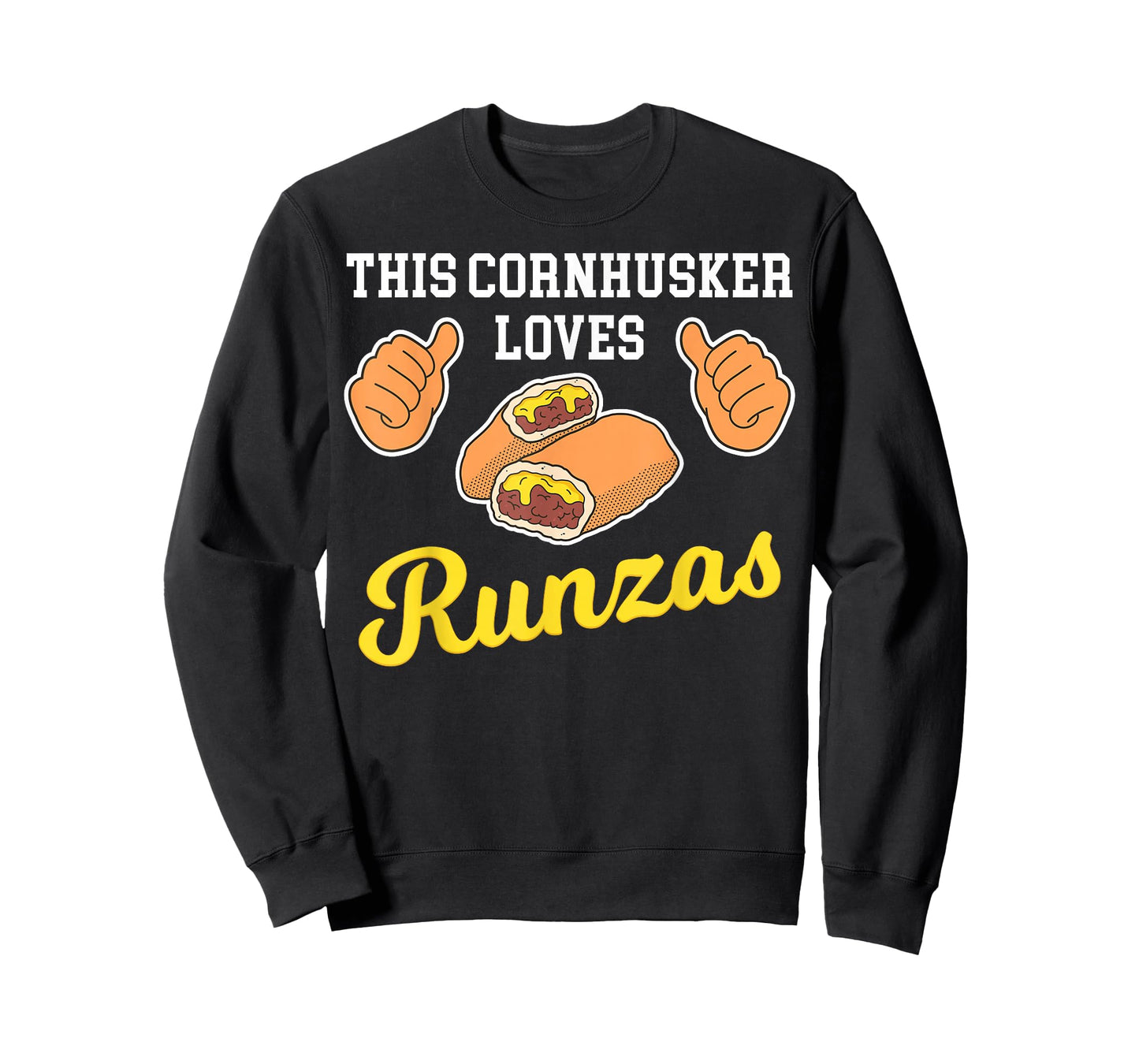 Thumbs Nebraska Sandwich Runza T-Shirt