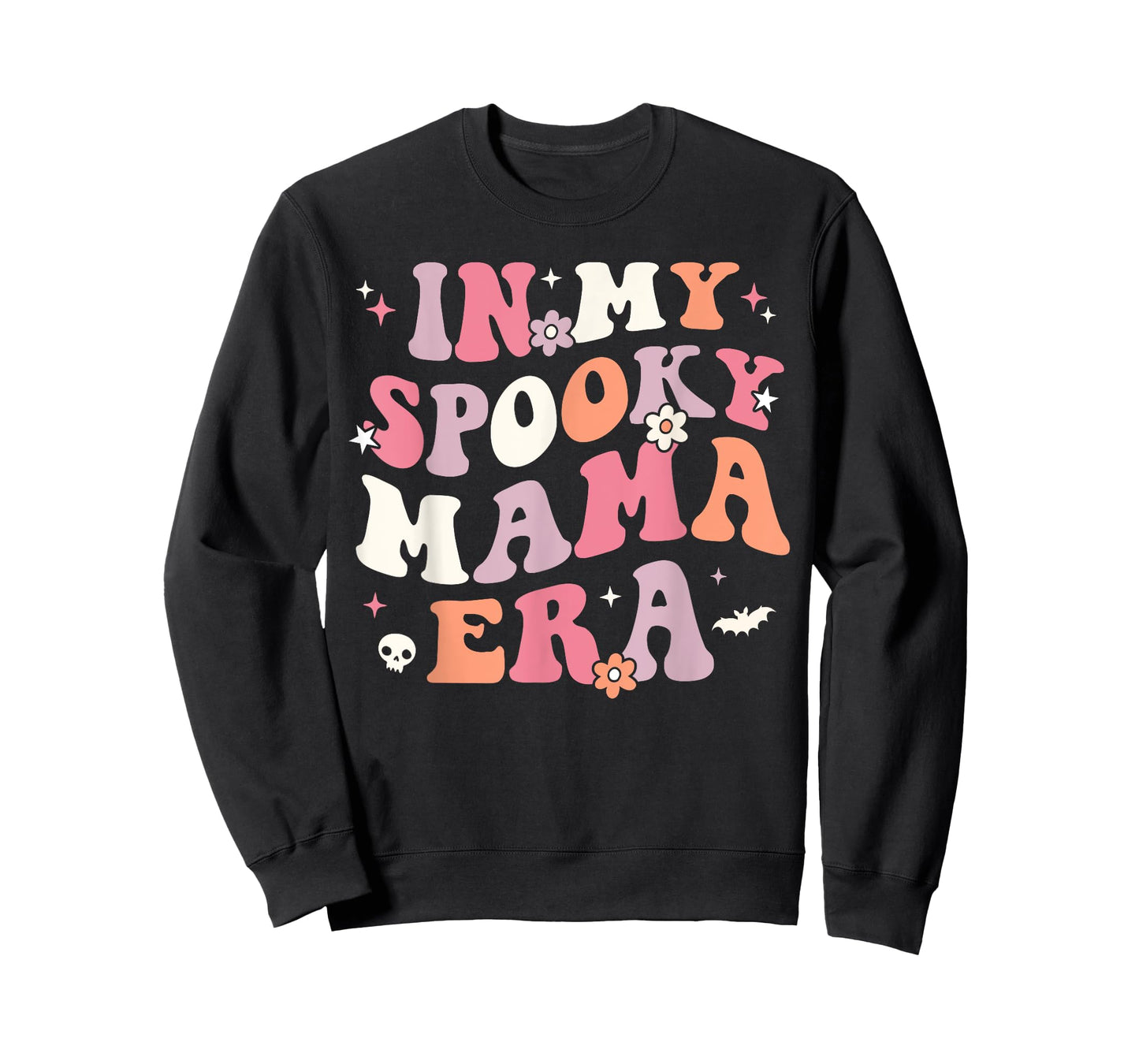 In My Spooky Mama Era Retro Halloween Witchy One Spooky Mom T-Shirt