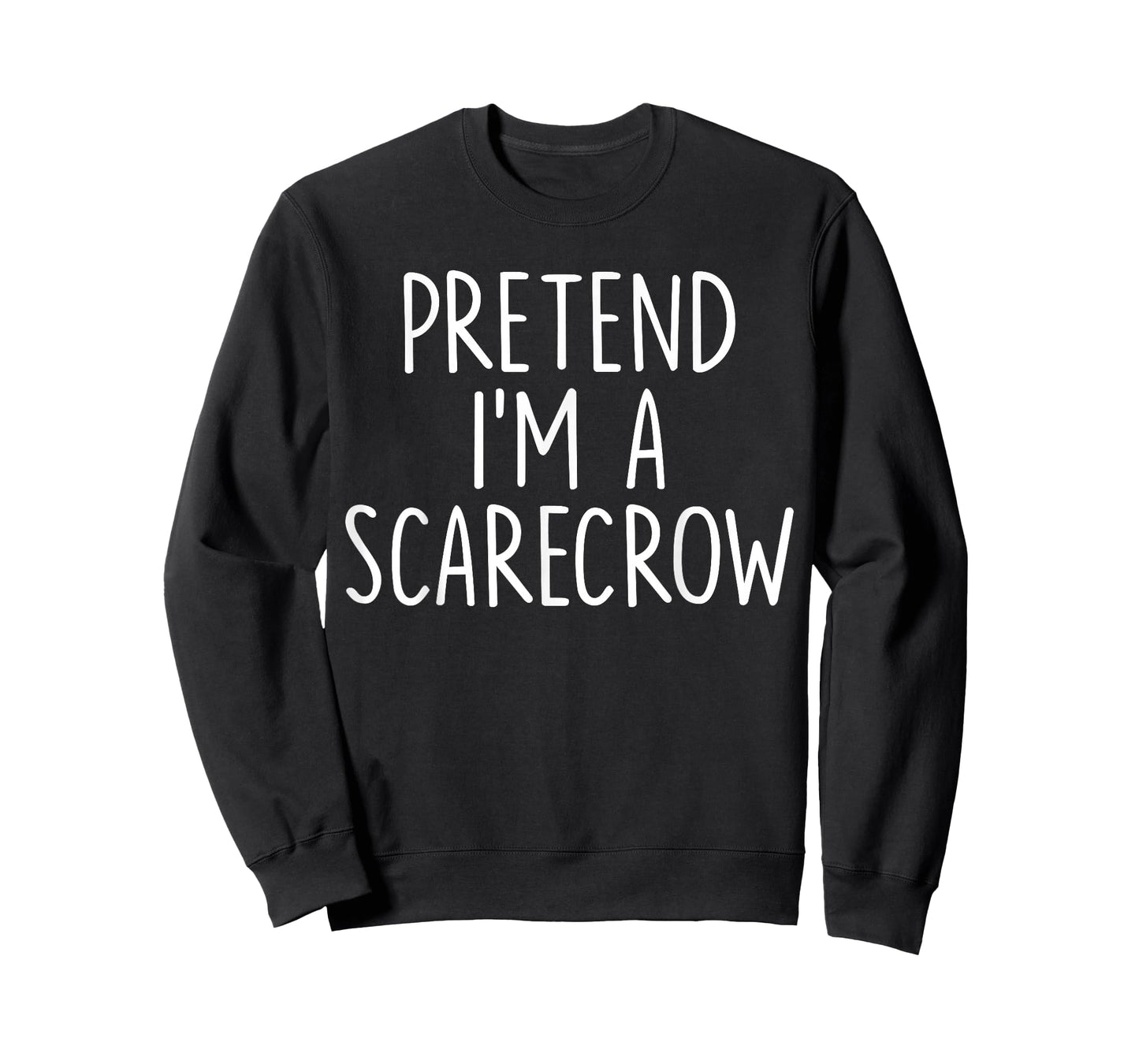 Pretend I'm A Scarecrow Halloween Couple Costume Matching T-Shirt