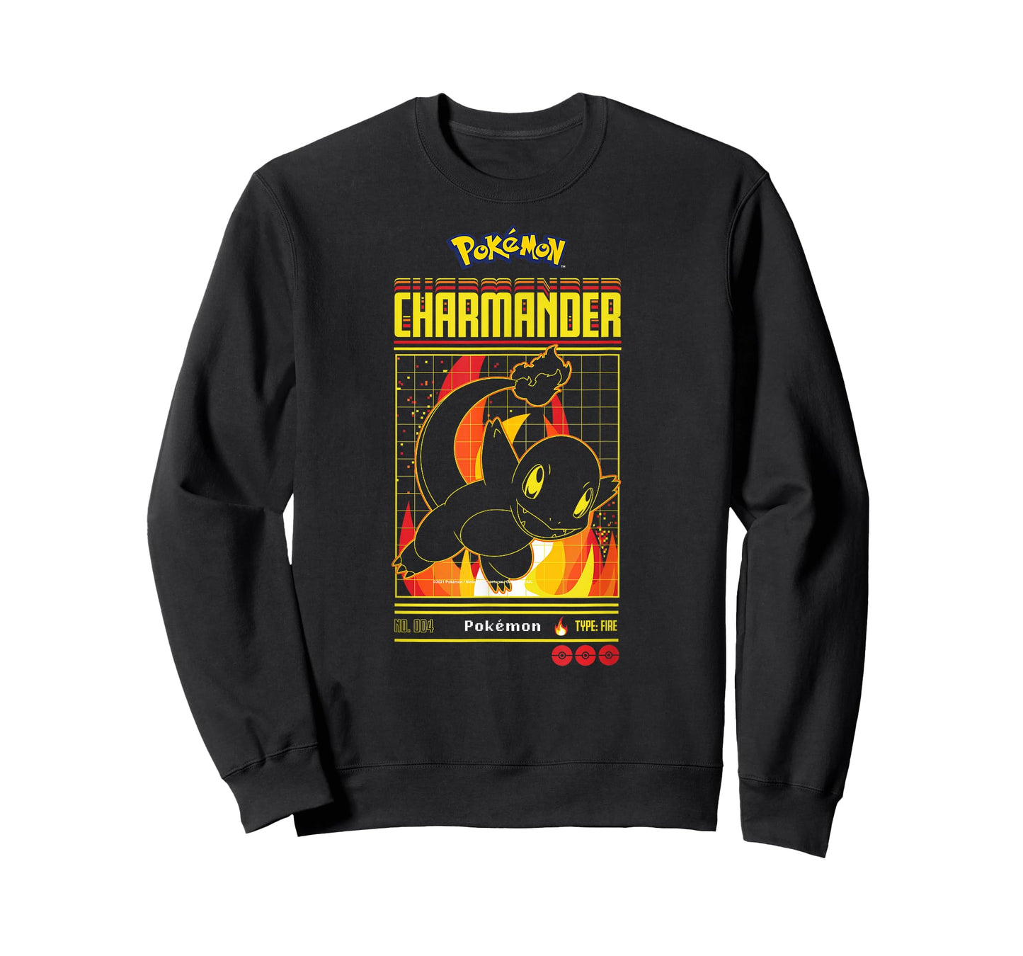 Pokémon - Charmander Retro Gamer T-Shirt