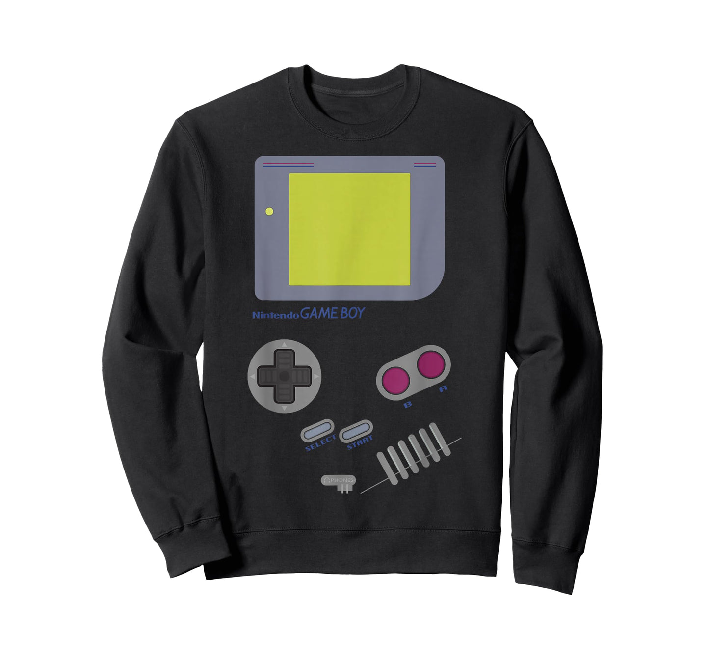 Nintendo Game Boy Screen Buttons Retro Graphic T-Shirt T-Shirt