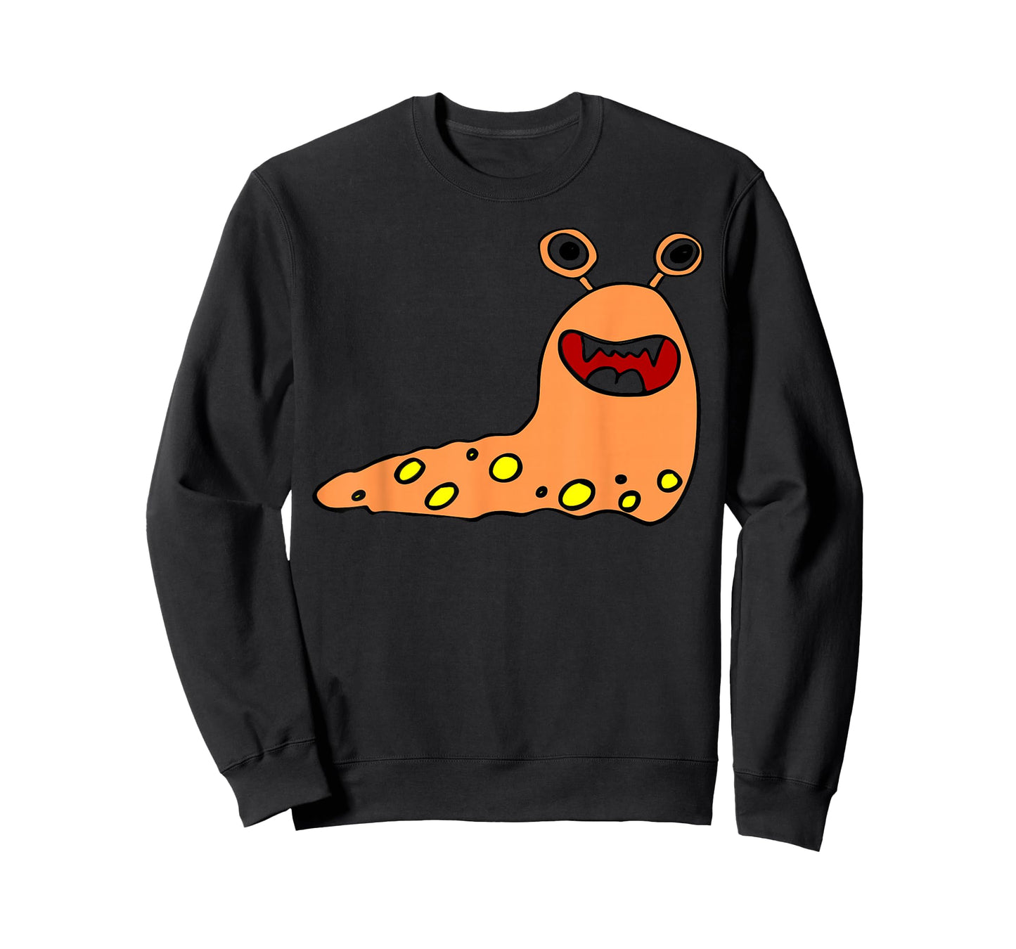 Cartoon Style Monster Slug T-Shirt T-Shirt