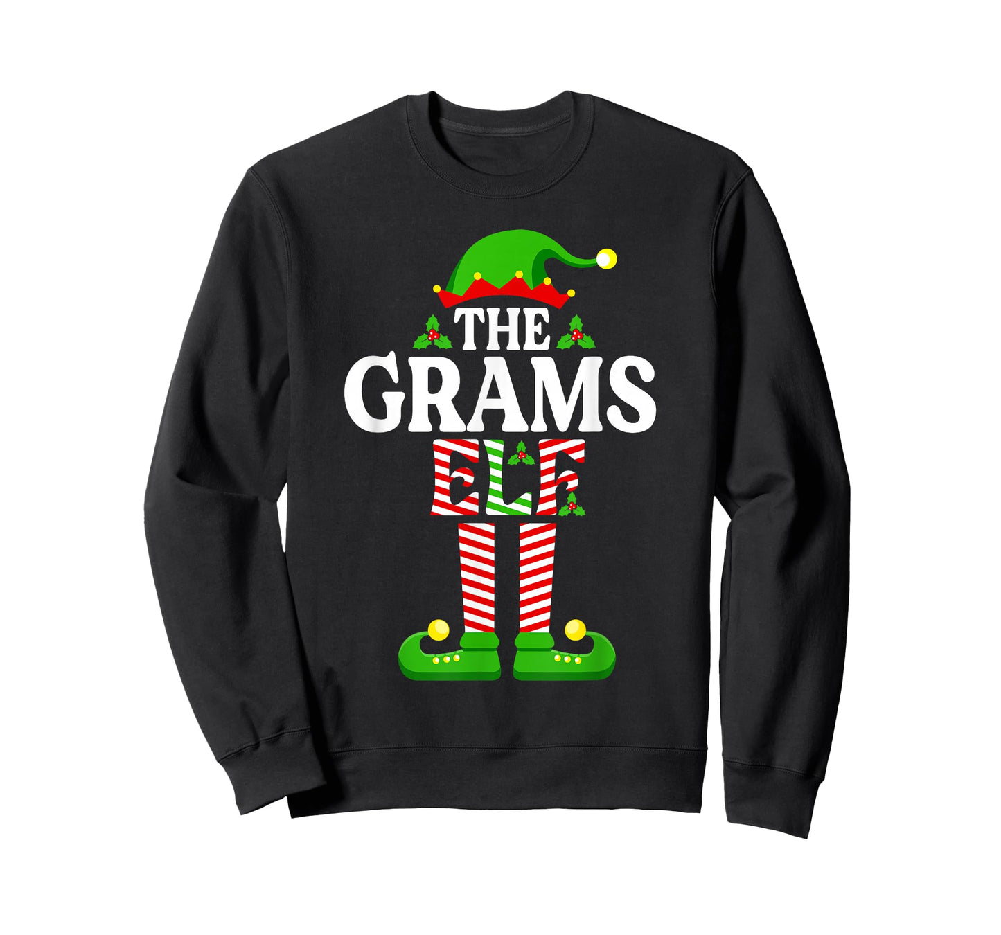 I'm The Grams Elf Shirt Funny Christmas Family Matching T-Shirt