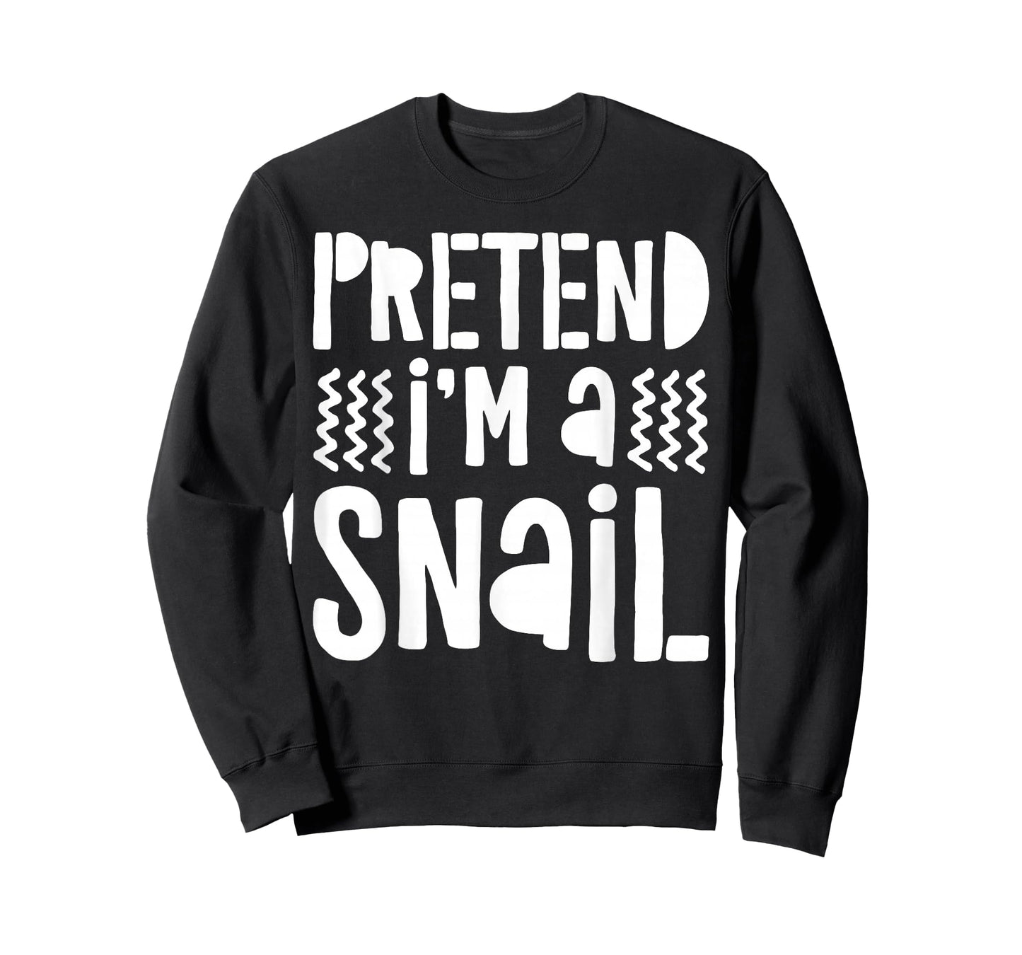 Pretend I'm A Snail Shirt Adult Men Women Kids Snail Costume T-Shirt