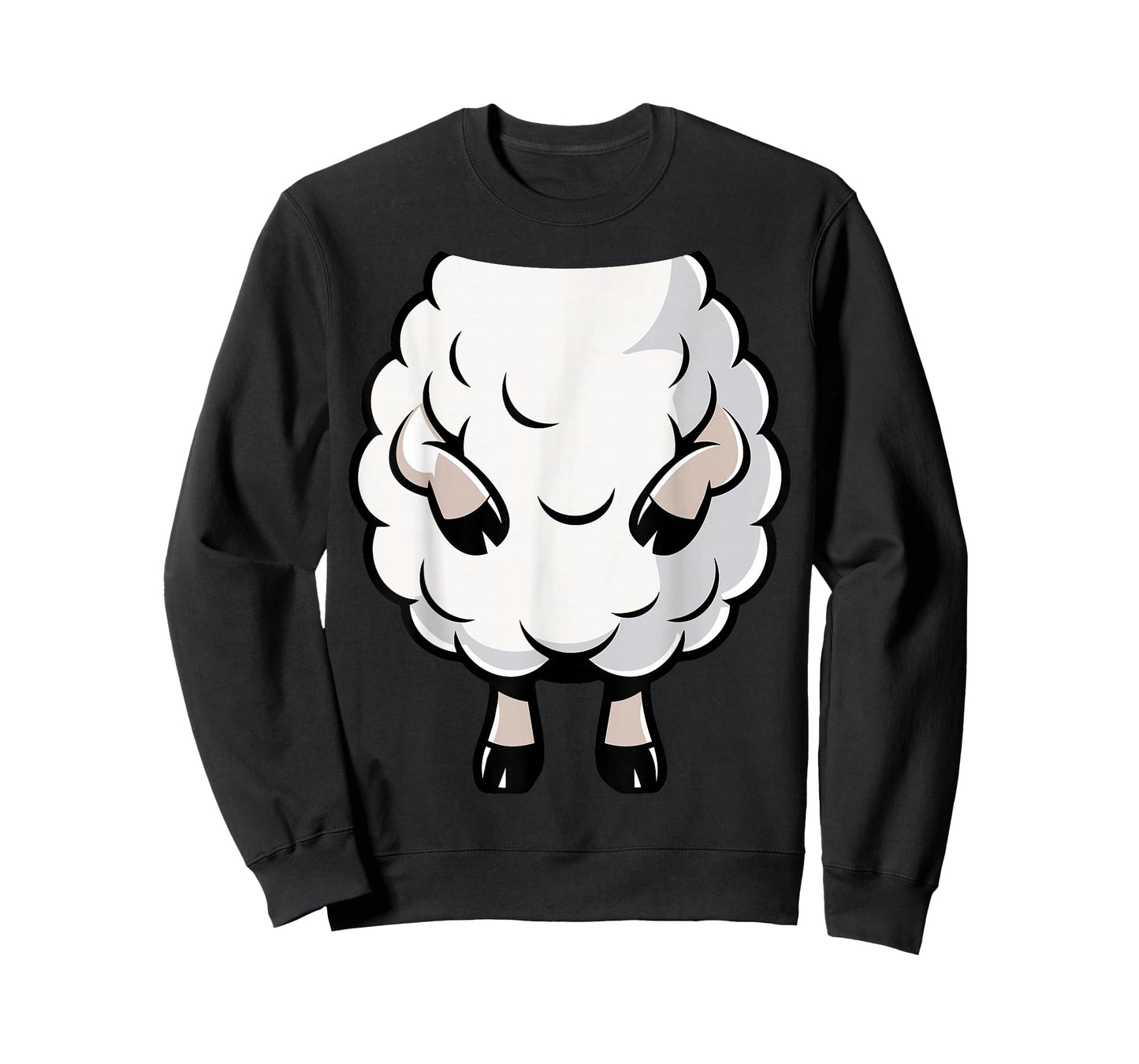 Sheep Shirt Adult Kids Men Women Lamb Sheep Costume T-Shirt