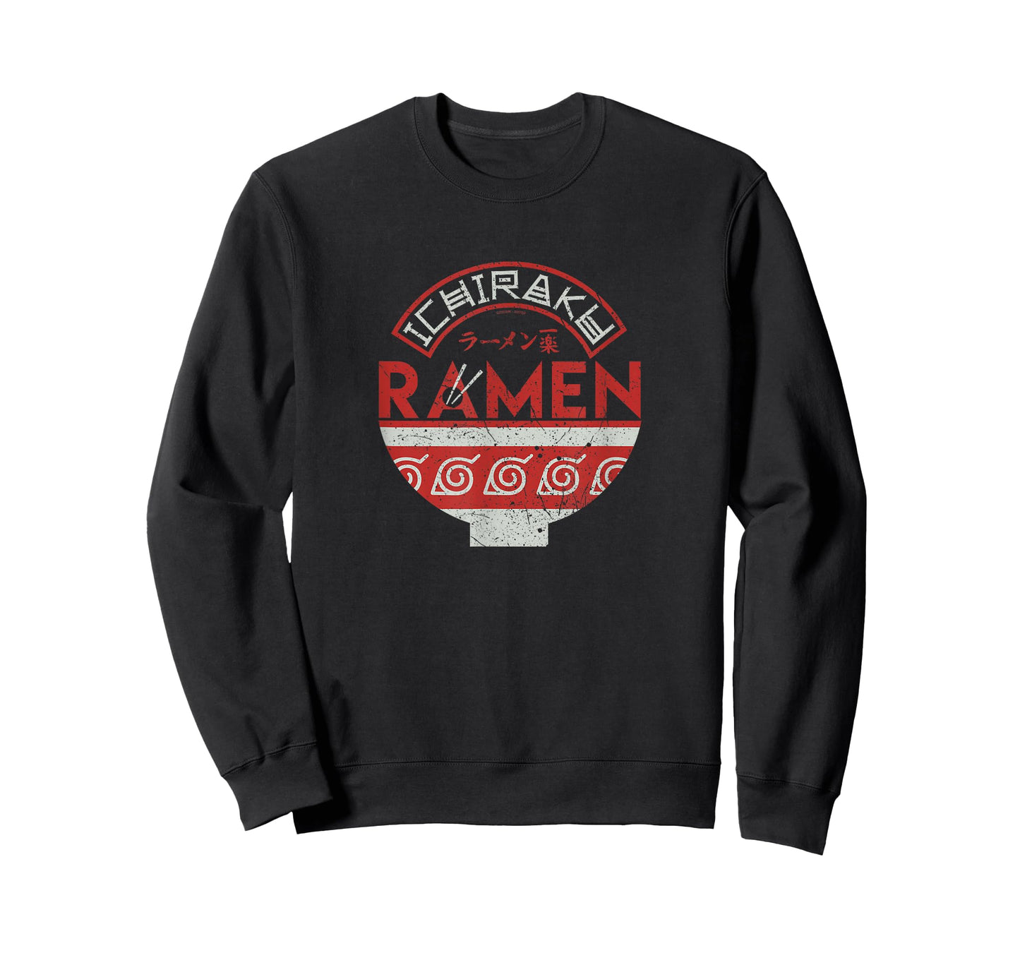 Naruto Shippuden Ichiraku Ramen Bowl Logo Anime T-Shirt
