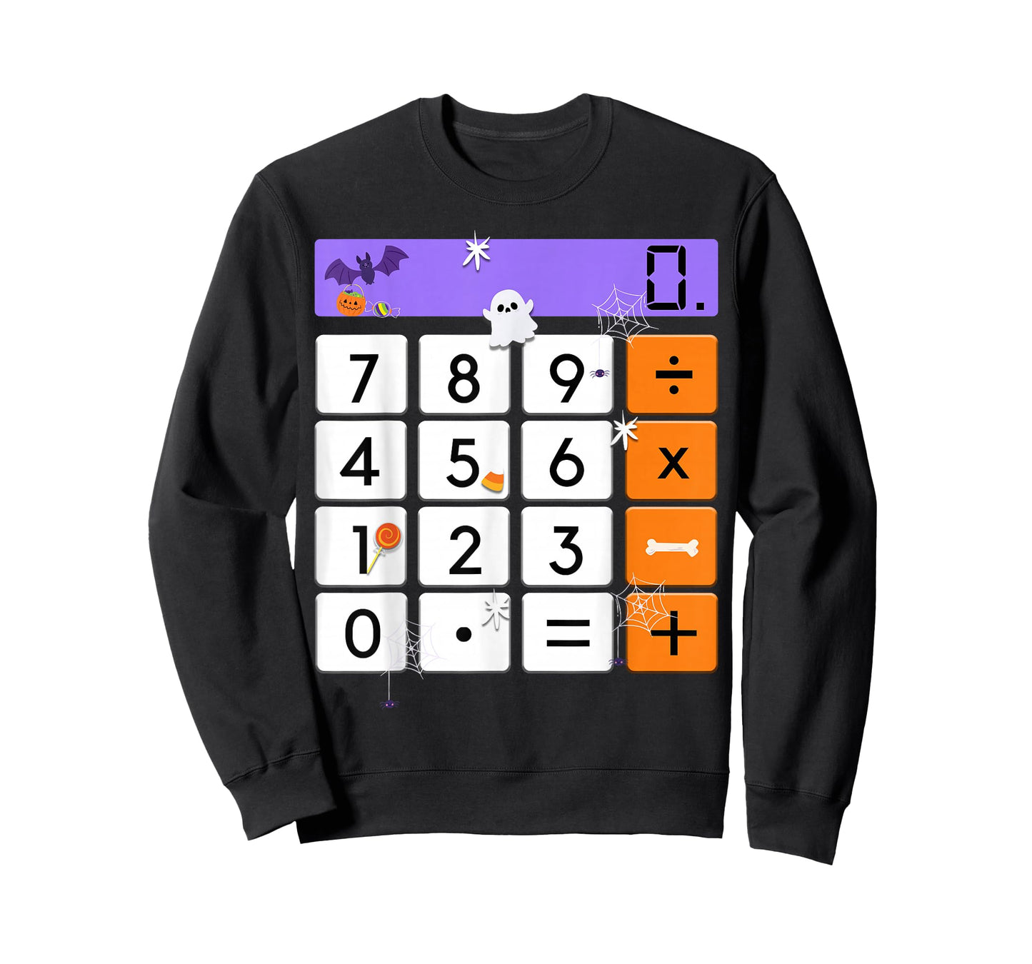 Calculator Halloween Costume Math Geek Mathematics Teacher T-Shirt