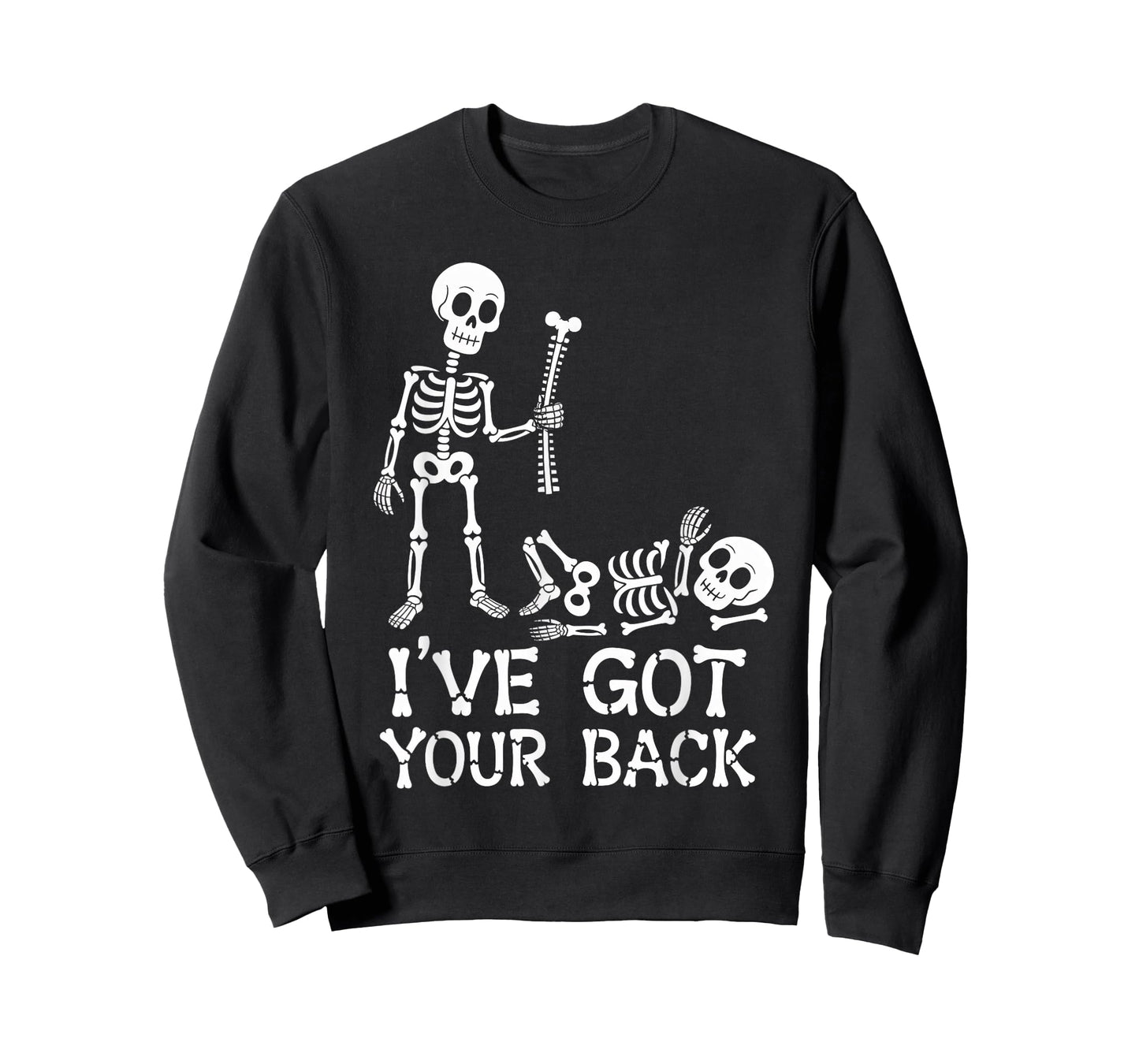 Halloween Skeletons Ive Got Your Back Costume Men Women Kids T-Shirt