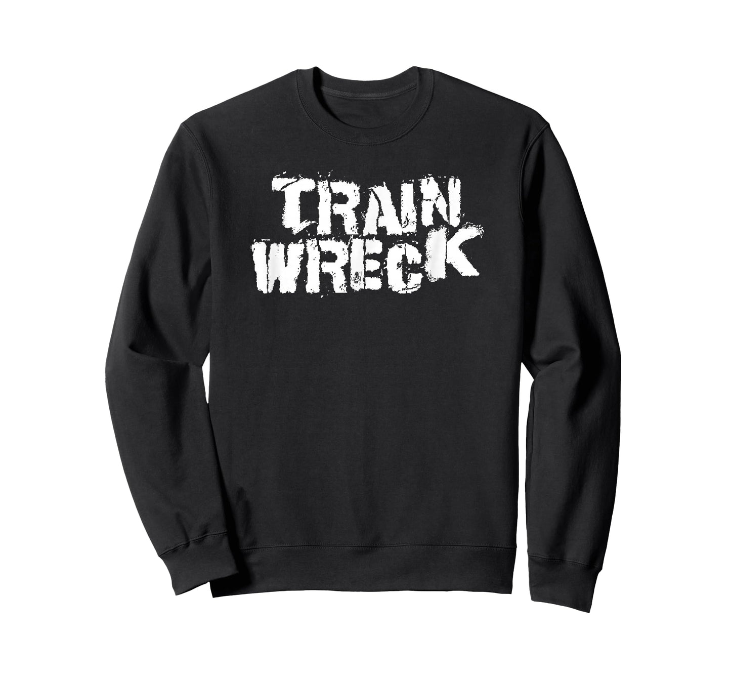 Distressed Train Wreck Tshirt Funny Sayings Shirt Gift T-Shirt