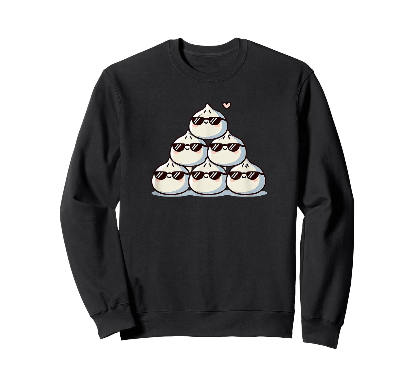 Kawaii Anime Bao Bun Ramen Sushi Kids Womens Mens T-Shirt