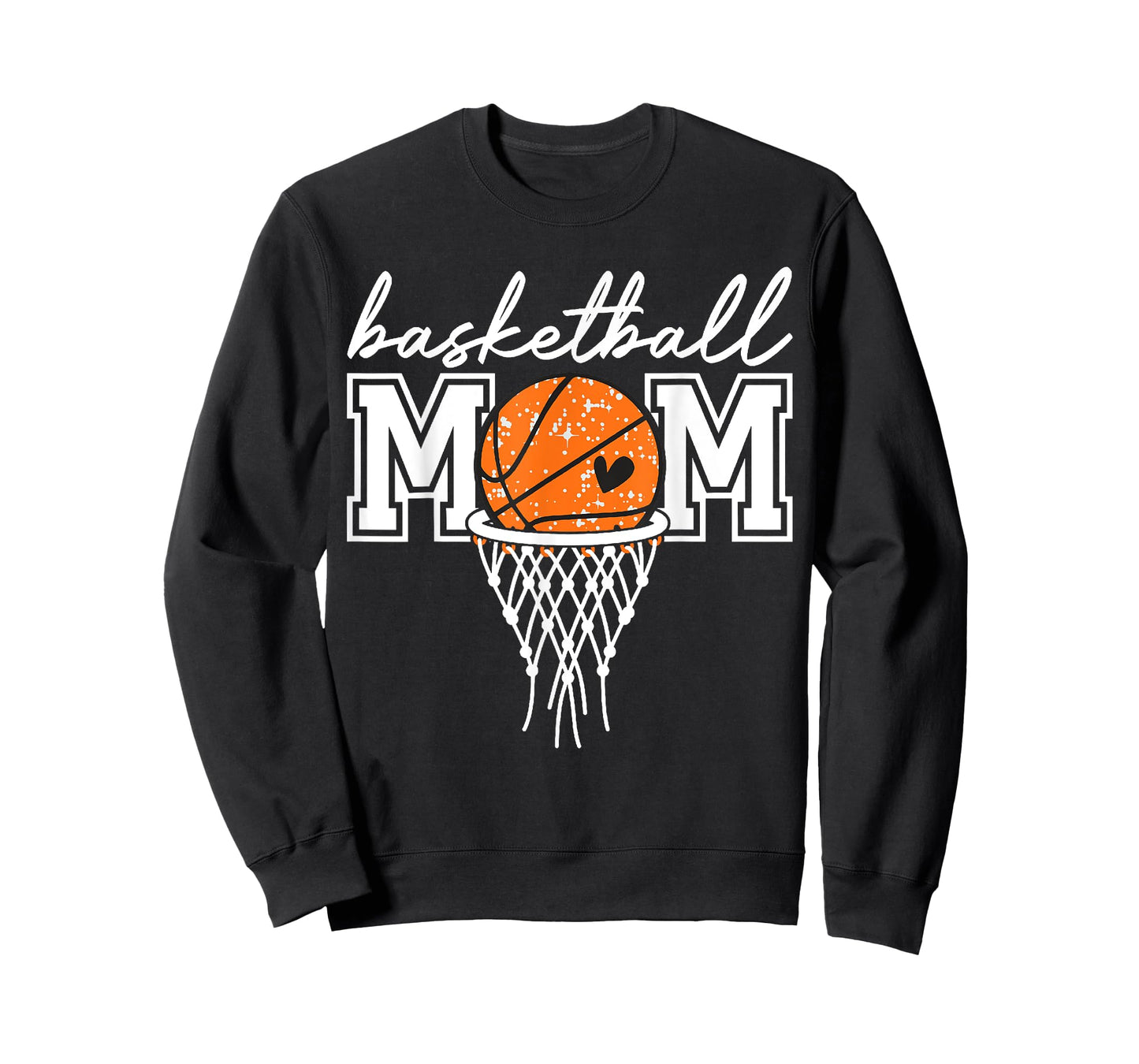 Retro Basketball Mom Mama Funny Mom Game Day Sports Mothers T-Shirt