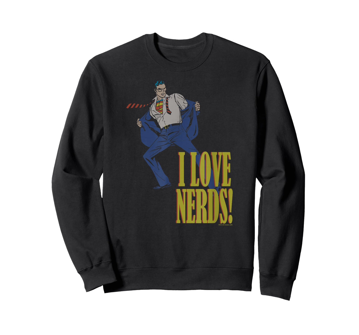 Superman I Love Nerds T Shirt T-Shirt