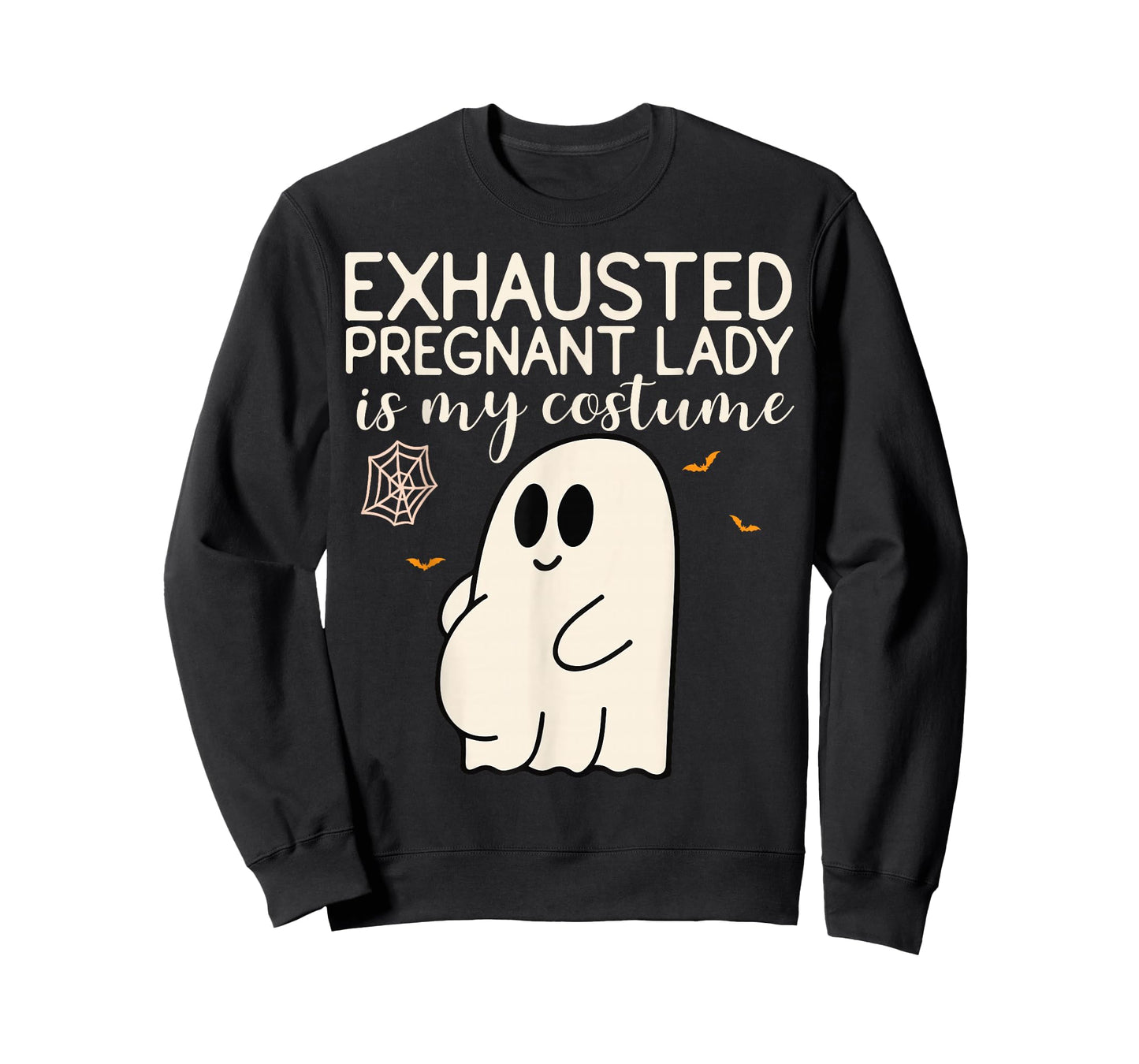 Exhausted Pregnant Lady is My Costume Pregnancy Announcement T-Shirt