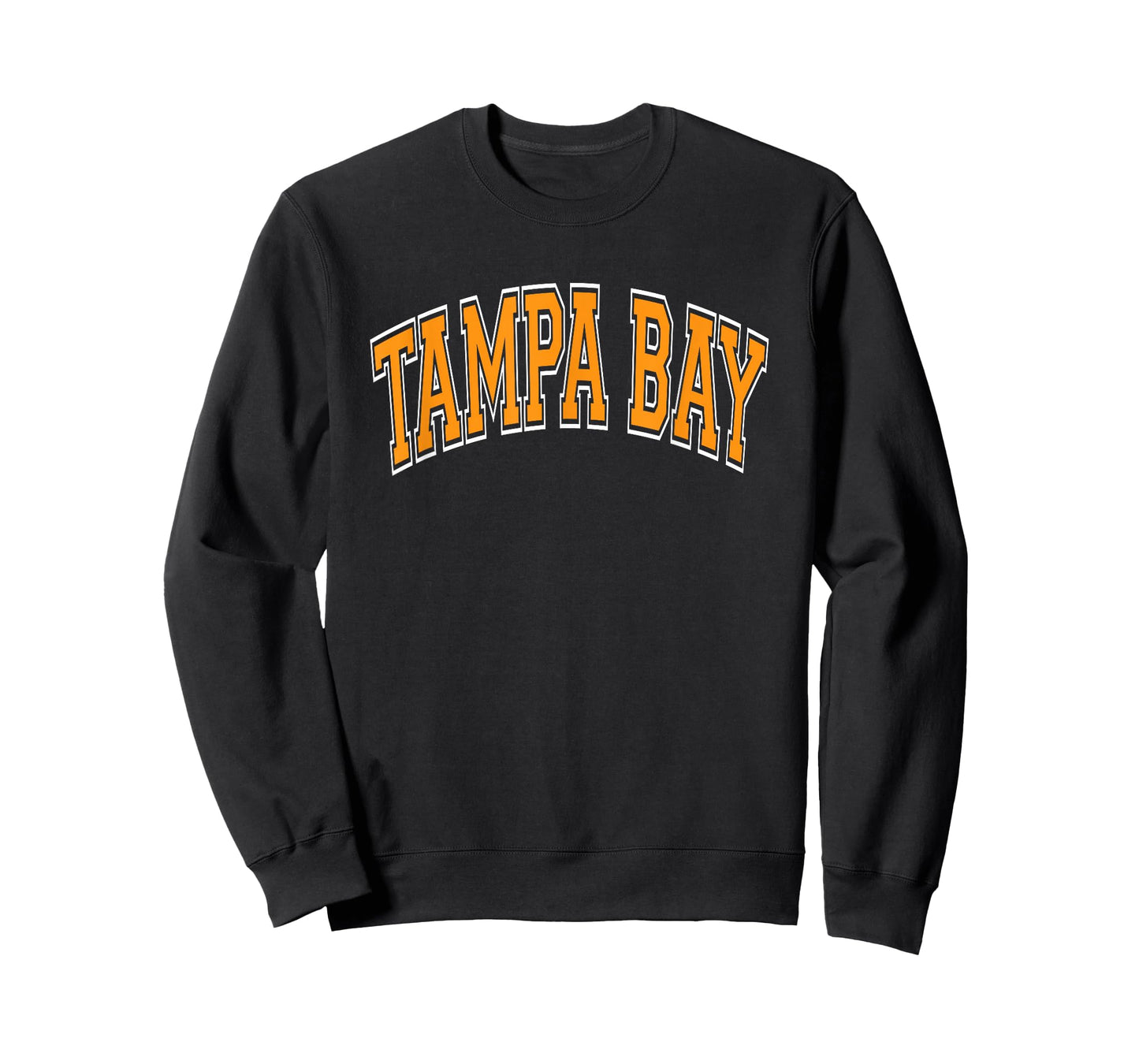 Tampa Bay Arched Orange Text T-Shirt