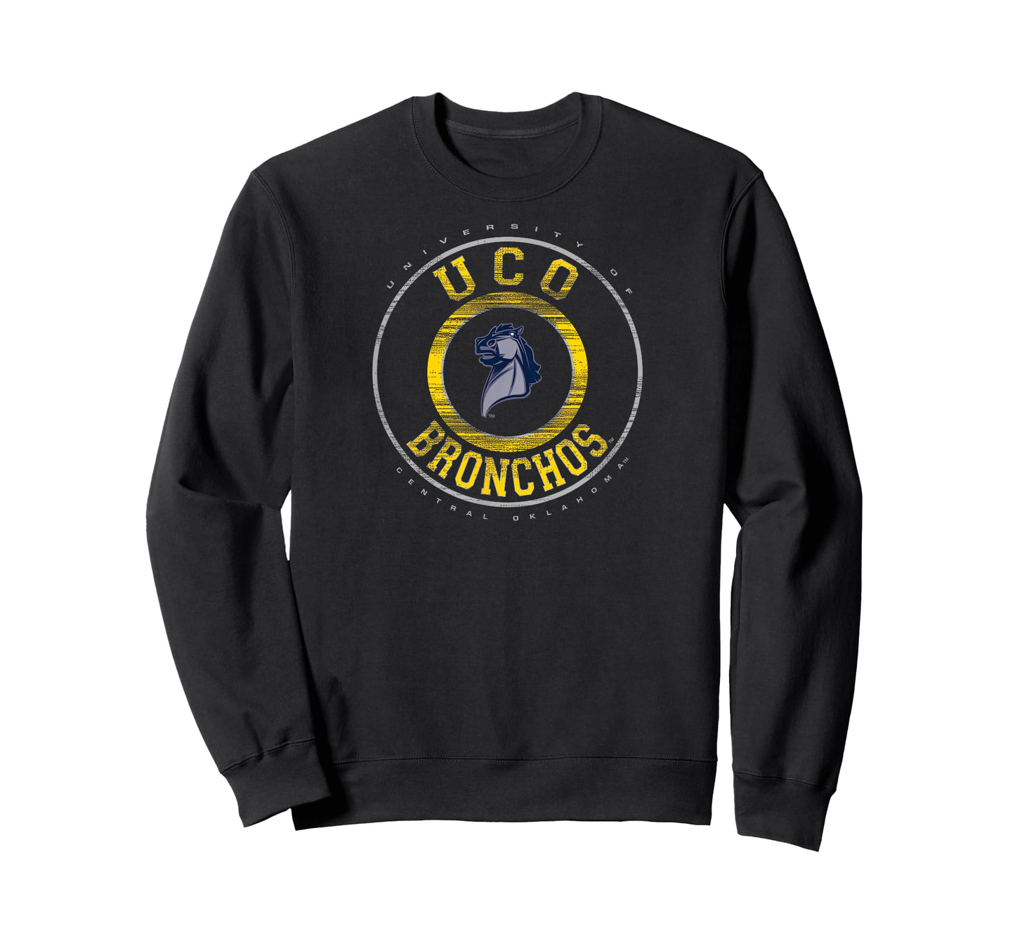 Central Oklahoma Bronchos Vintage Showtime Royal Blue T-Shirt