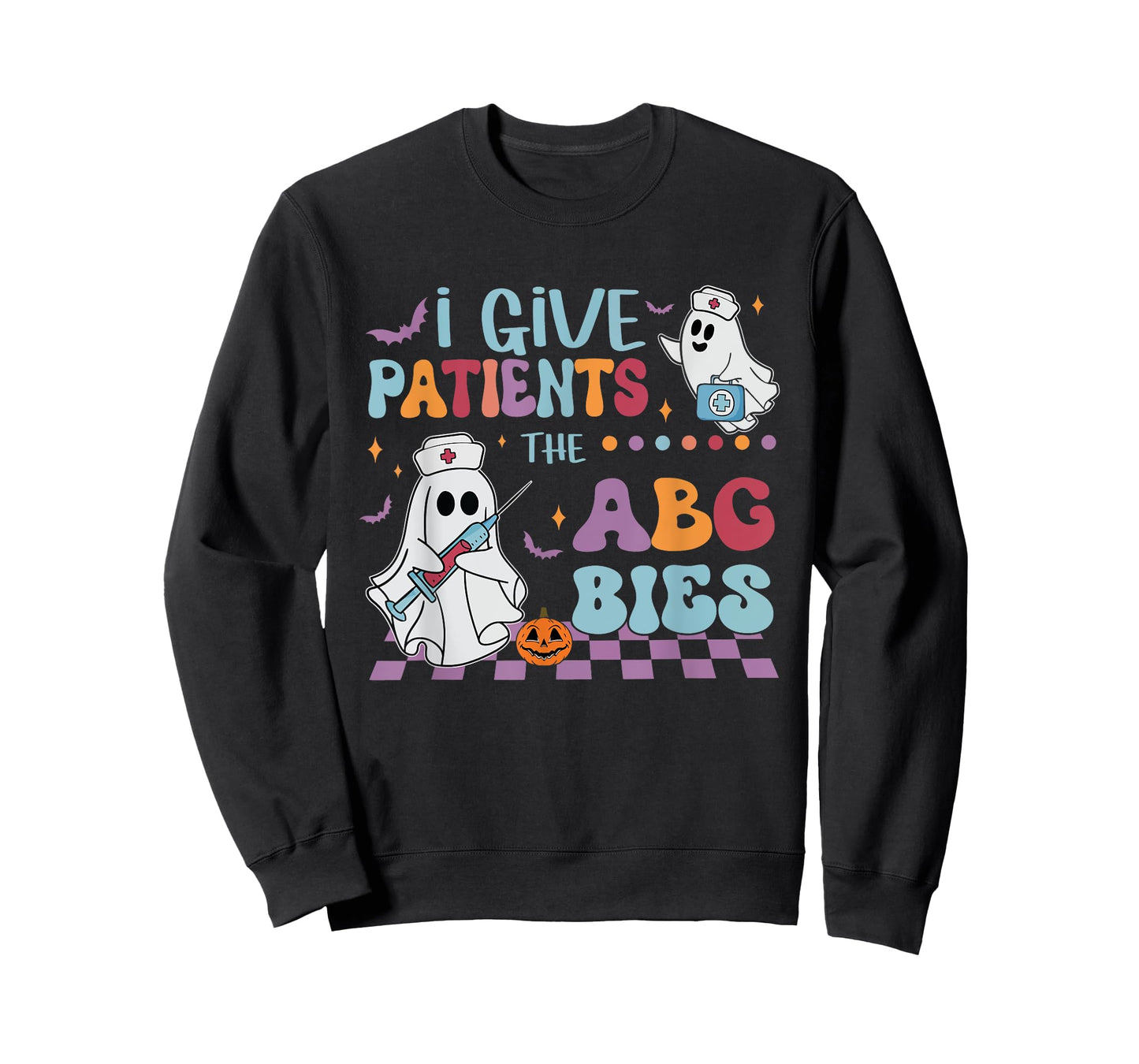 I Give Patients The ABG Bies Halloween Respiratory Therapist T-Shirt