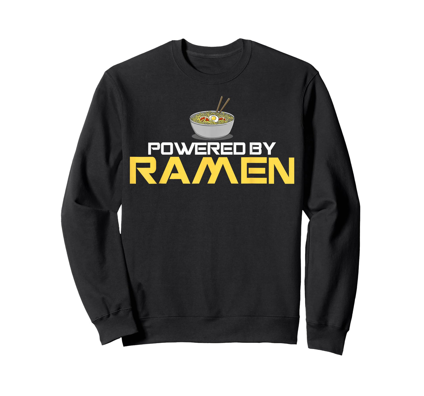 Powered by Ramen Japanese Anime Noodles T-Shirt