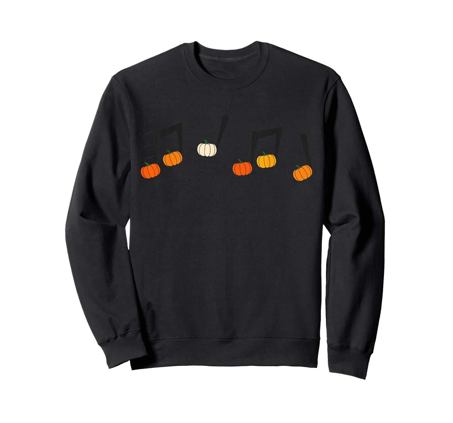Music Note Pumpkin Fall Music Teacher Halloween Costume T-Shirt