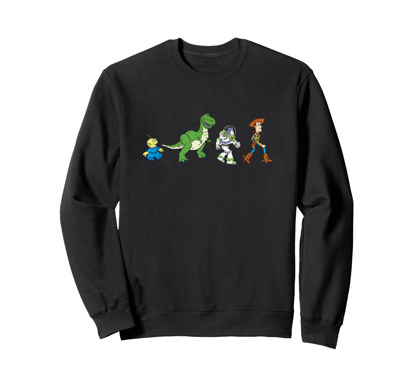 Disney Pixar Toy Story Toy Crossing Characters Group Shot T-Shirt