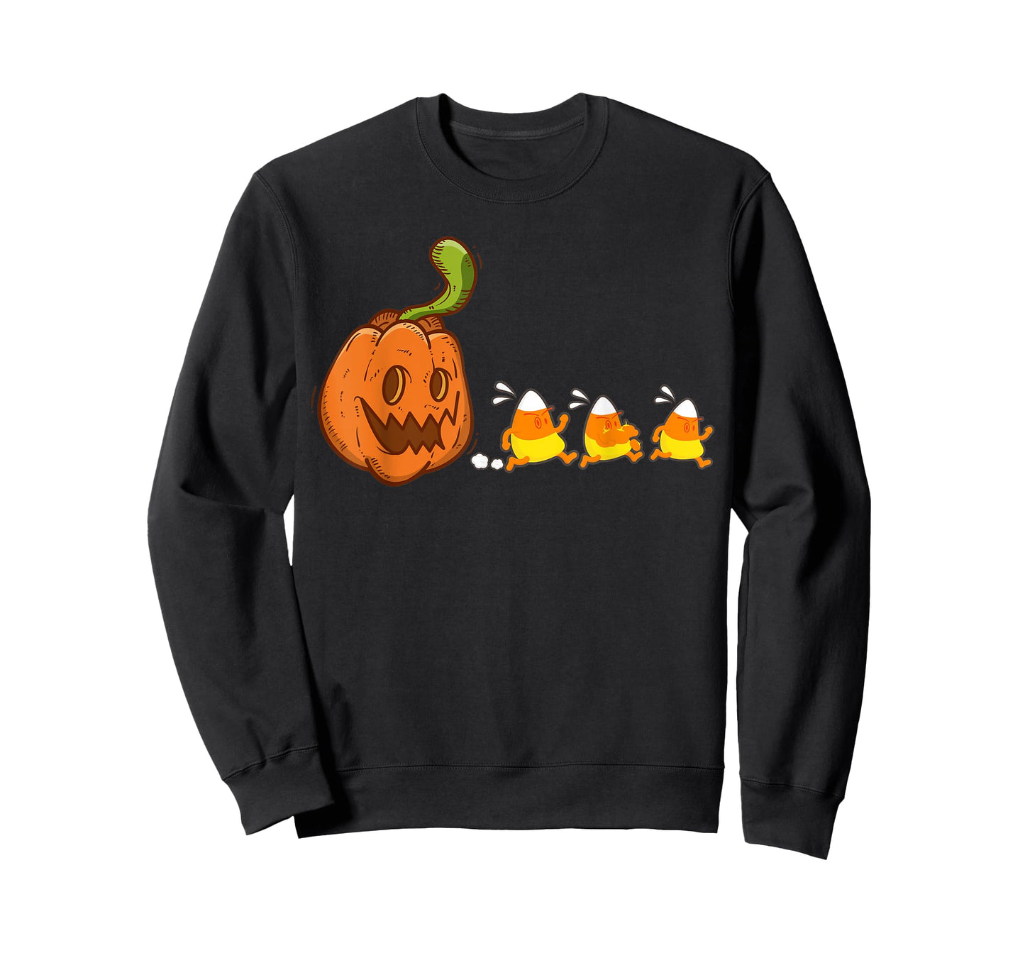 Pumpkin Ghost Eating Candy Corn Video Game Halloween 2020 T-Shirt