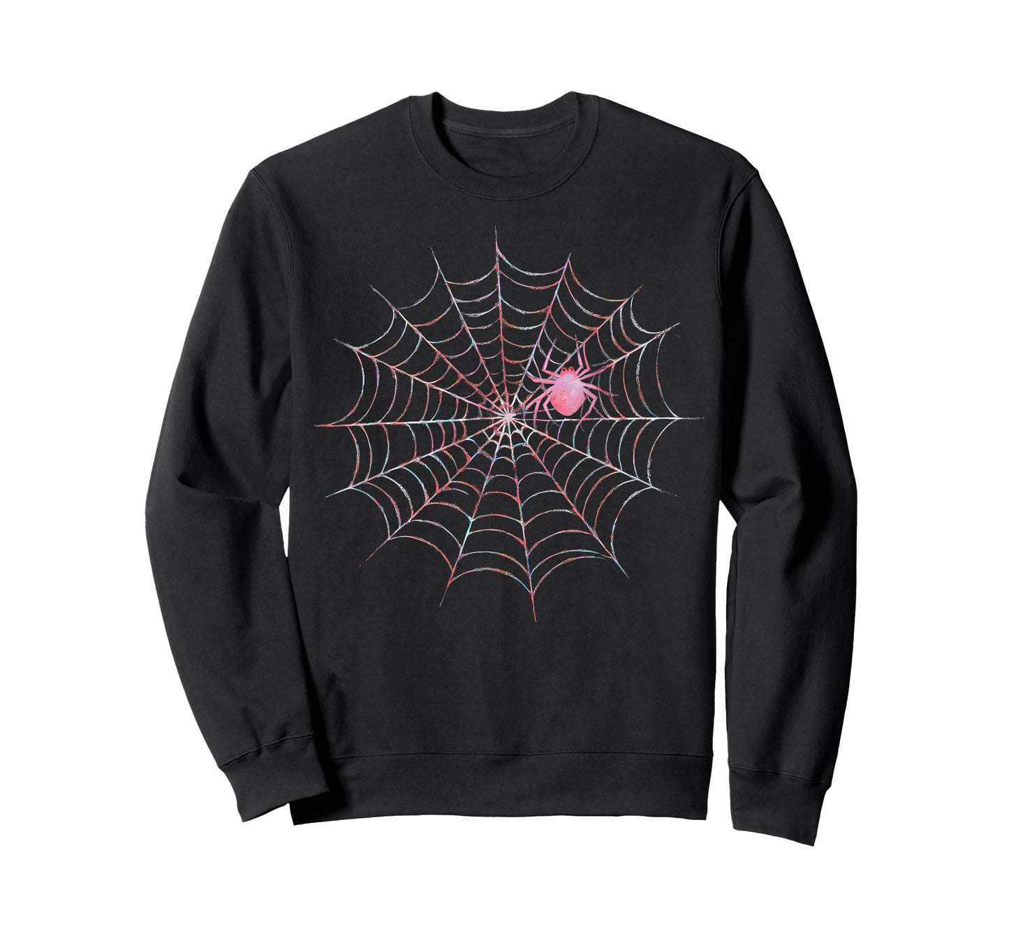 Halloween Tshirt Girl Spider Spooky Horror Party Costume T-Shirt
