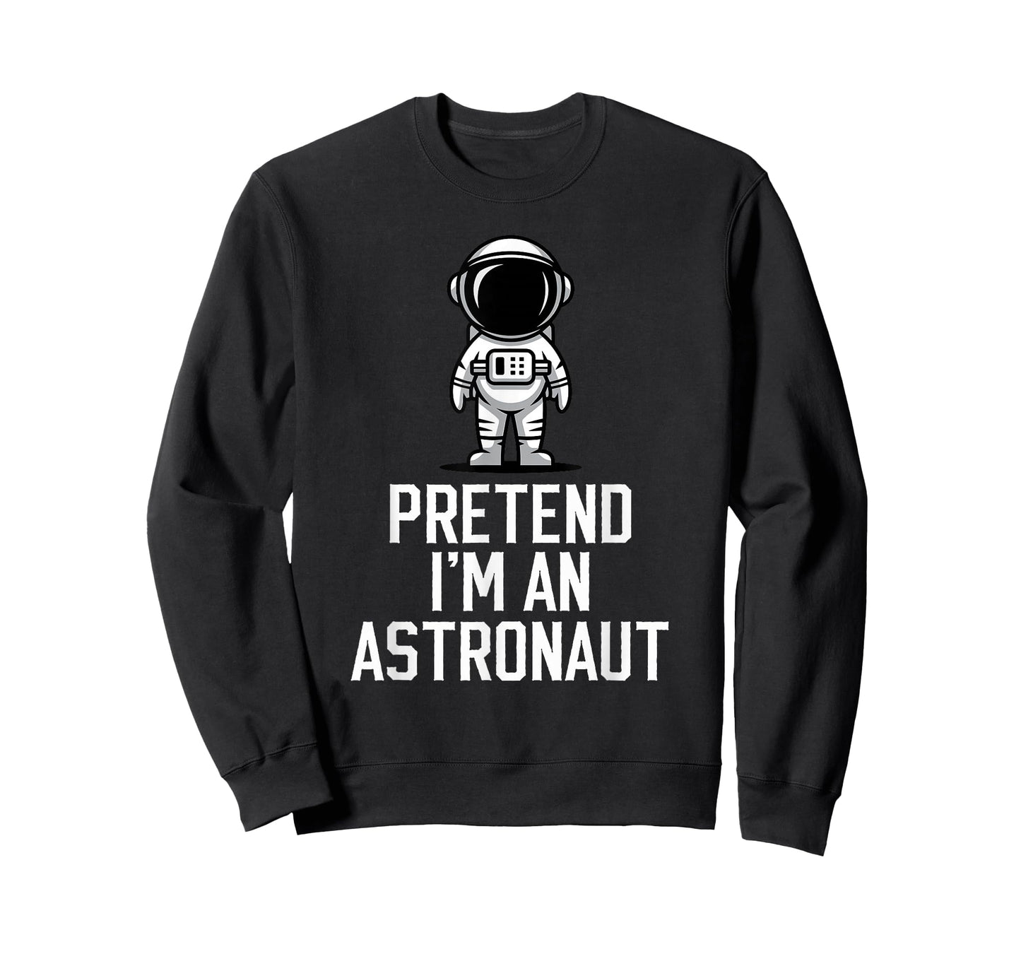 Easy Pretend I'm An Astronaut Costume Halloween Funny T-Shirt
