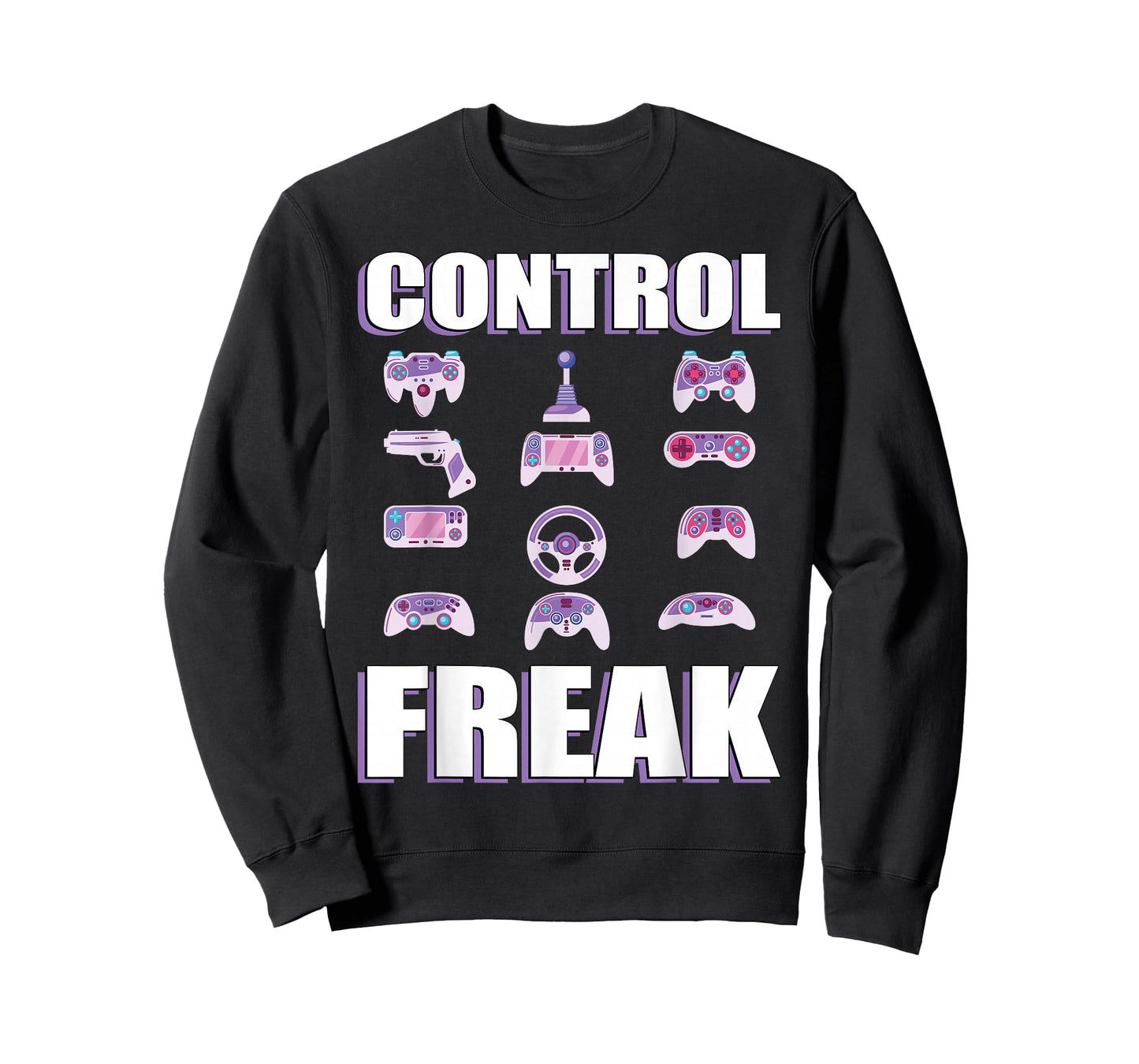 Gamer Control Freak Funny Gaming T-Shirt
