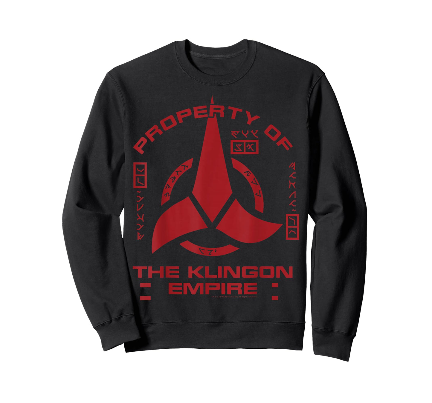 Star Trek: Discovery Property Of The Klingon Empire Red Logo T-Shirt