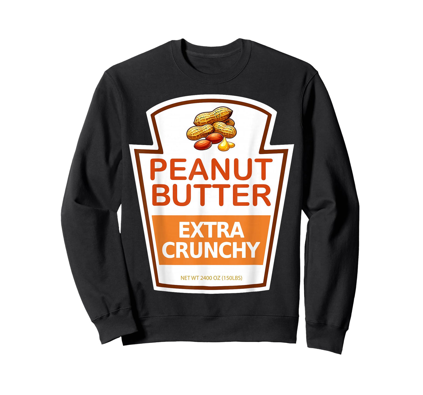 Peanut Butter Extra Crunchy for Halloween T-Shirt