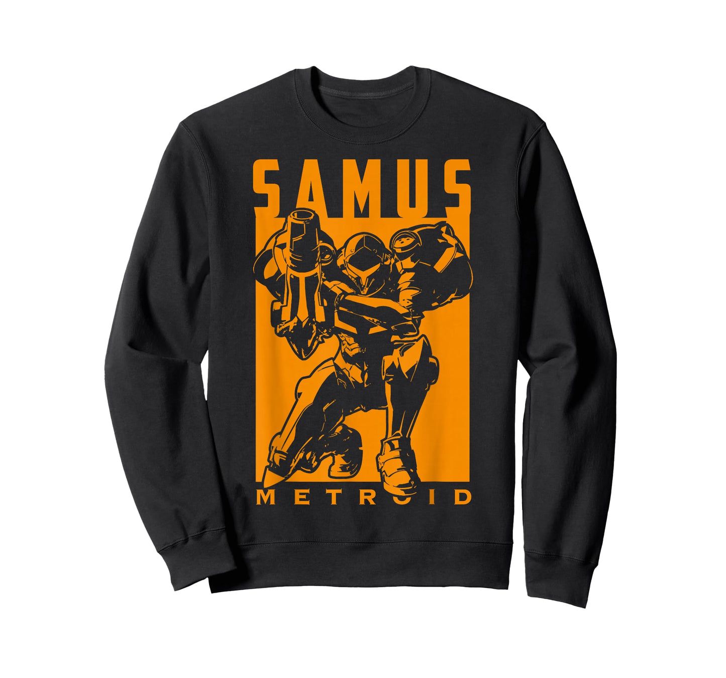 Nintendo Metroid Samus Returns Warrior Pose Graphic T-Shirt T-Shirt