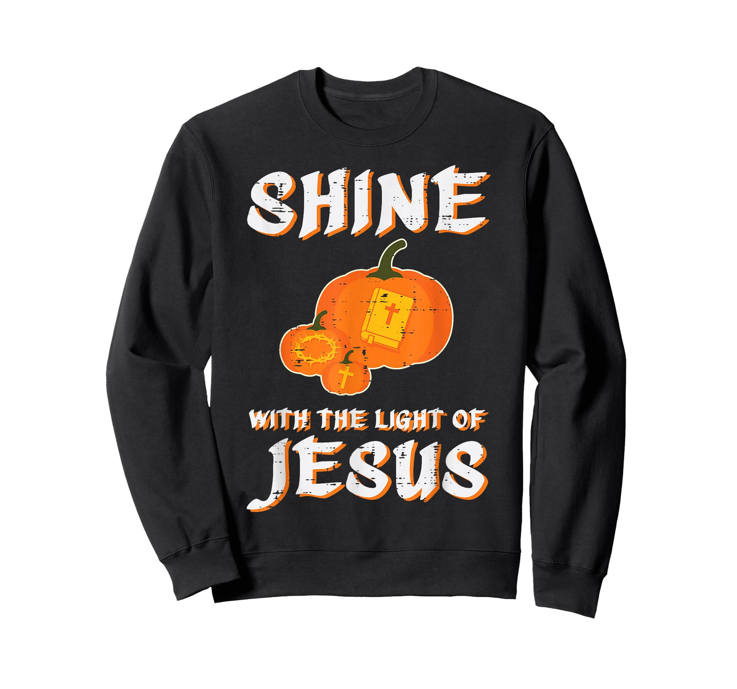 Halloween Christian Shine Light Jesus Costume Men Women Kids T-Shirt