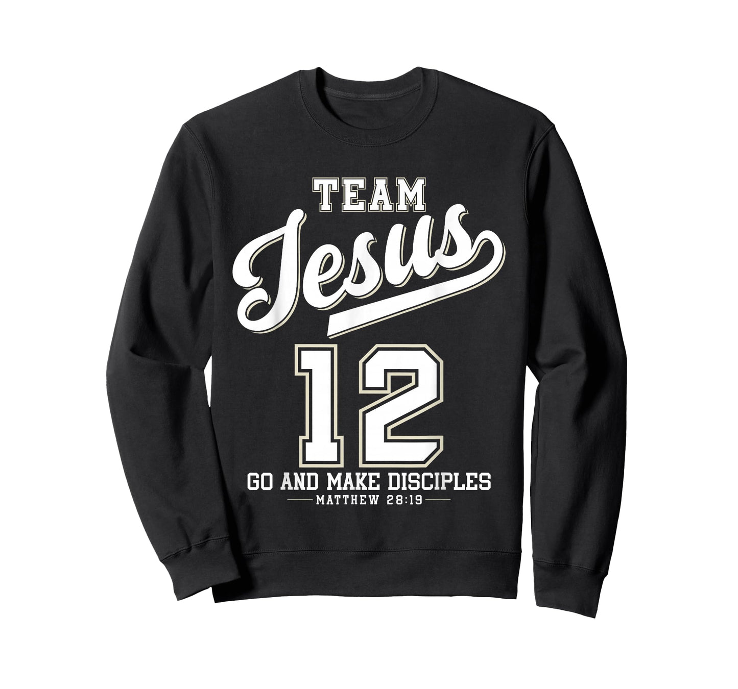 Jesus Baseball Team Jesus Christian Matthew 28:19 Verse T-Shirt