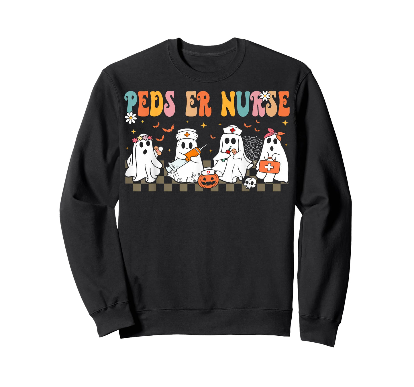 PEDS Emergency Department Halloween RN ER Pediatric ED Nurse T-Shirt