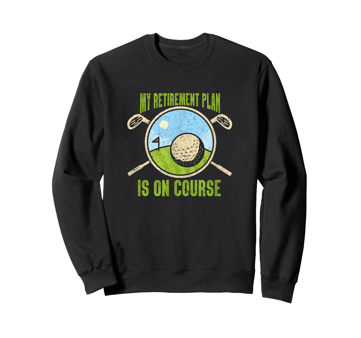 My Retirement Plan Golfing Course Retired Golf Player T-Shirt