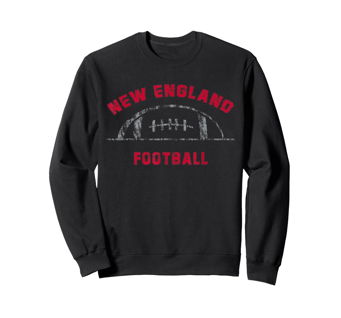 New England Football | End Zone Game Day Distressed Vintage T-Shirt