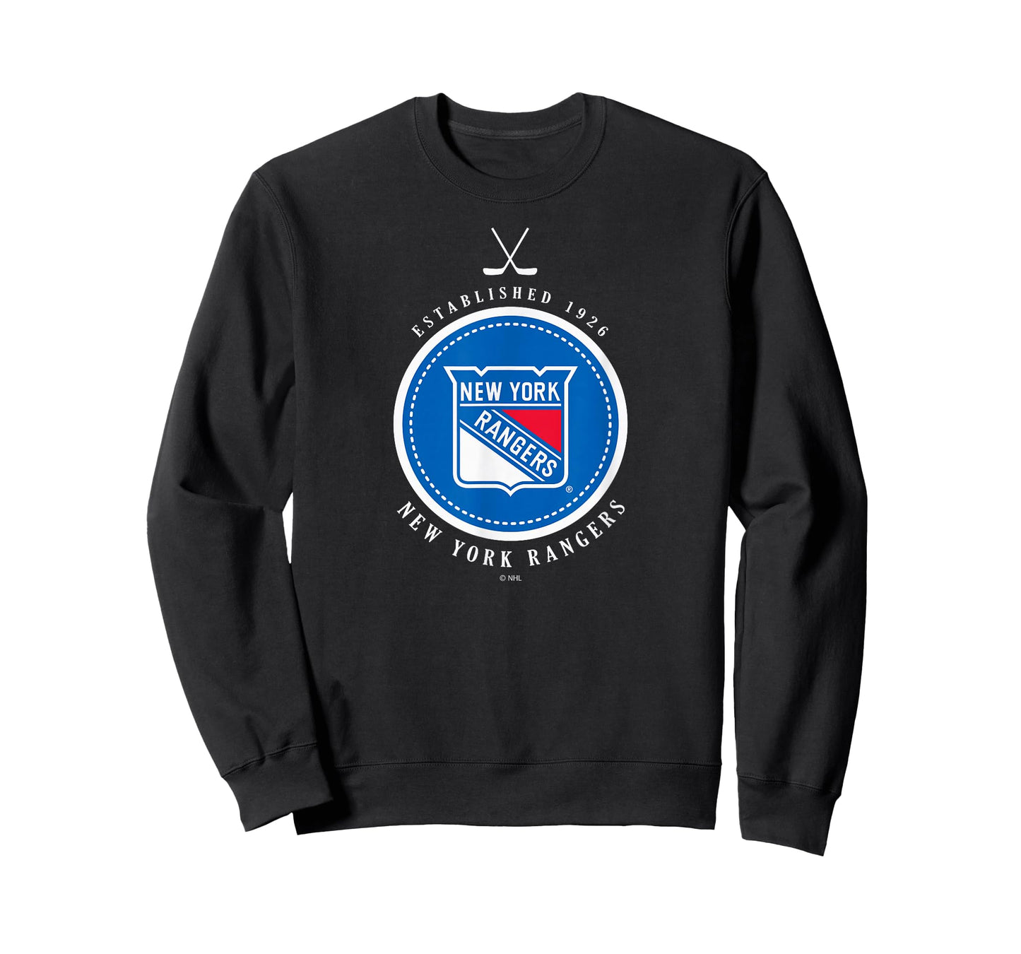 New York Rangers Est 1926 Black Officially Licensed T-Shirt