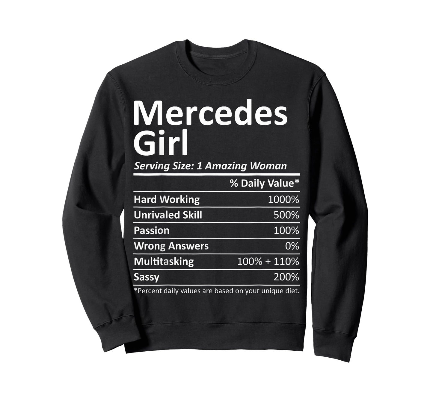 Mercedes Girl TX Texas Funny City Home Roots USA Gift T-Shirt