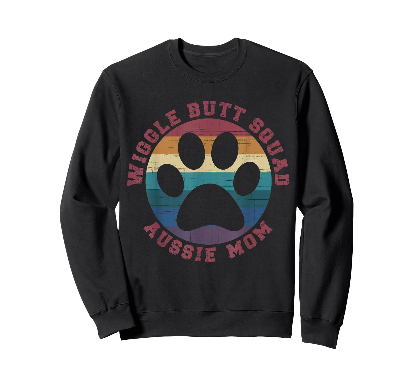 Wiggle Butt Squad Aussie Mom Australian Shepherd Lover T-Shirt