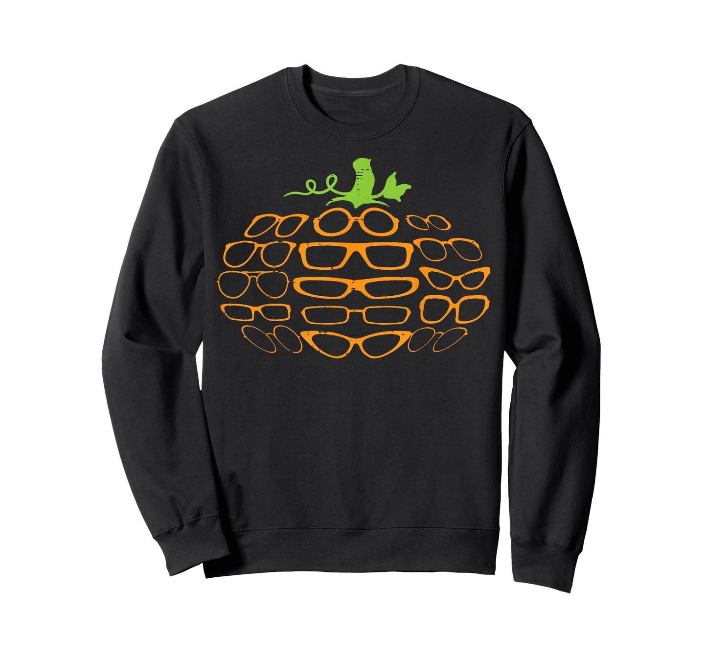 Halloween Optometry Glasses Pumpkin Optician Men Women Kids T-Shirt