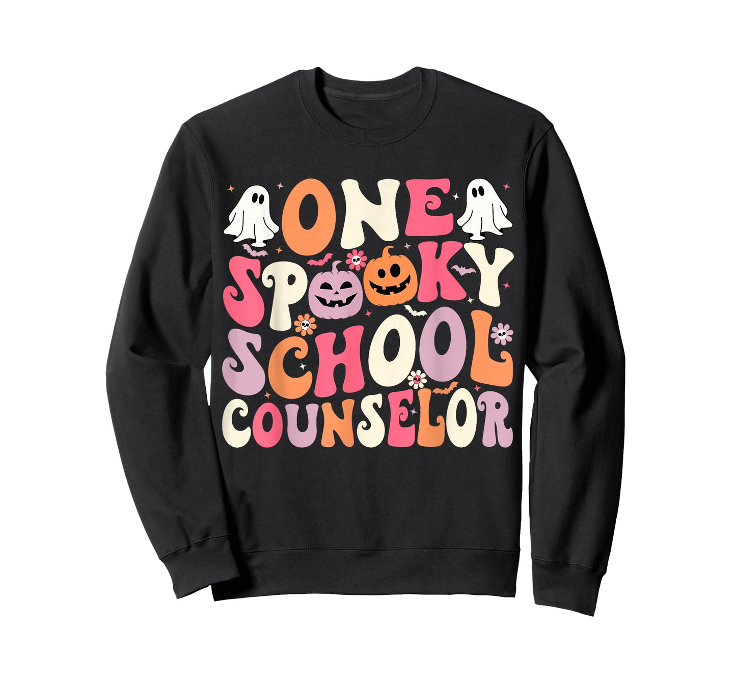 One Spooky School Counselor Halloween Teacher Counseling T-Shirt